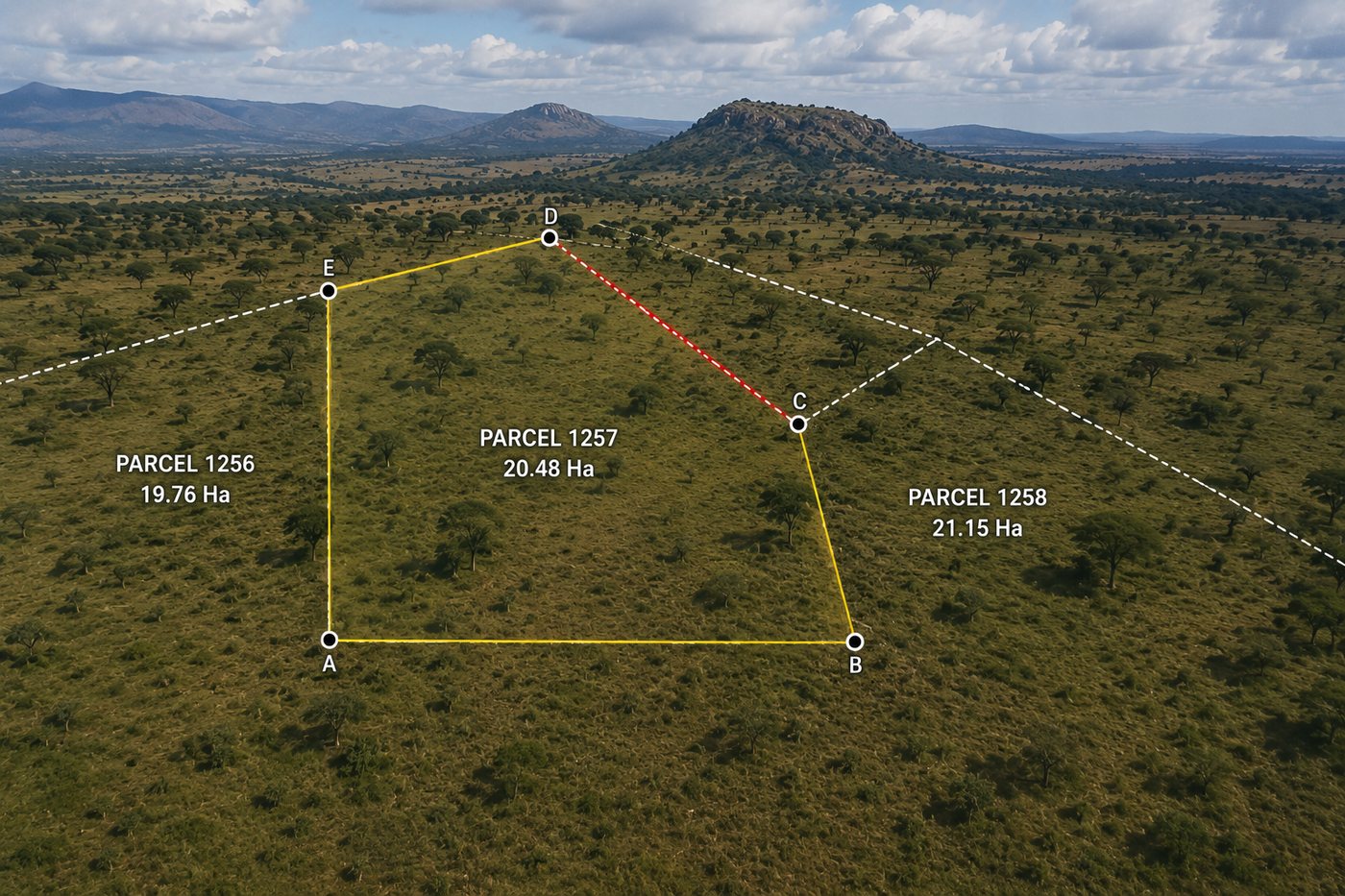 Boundary dispute resolution and cadastral survey in Laikipia County